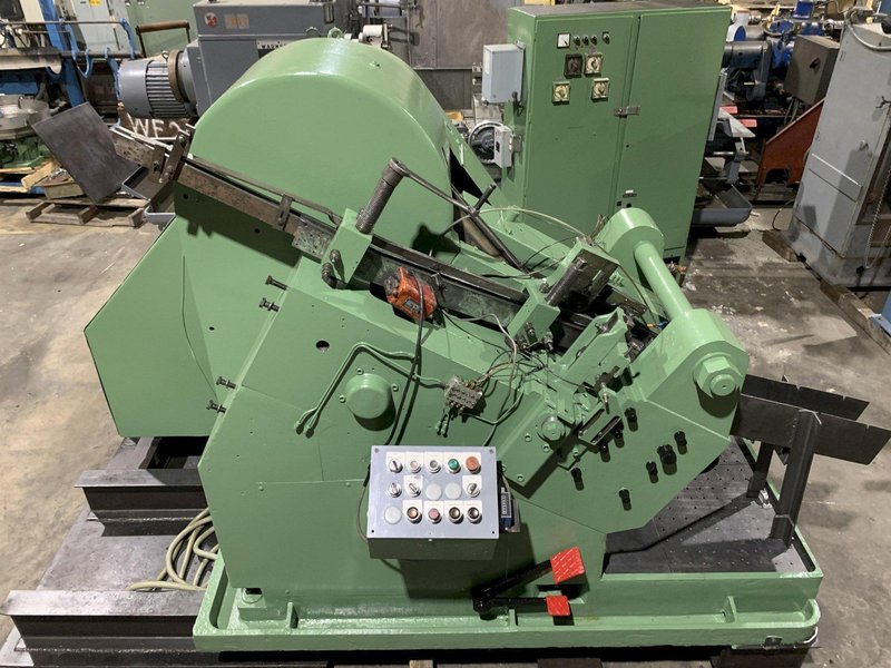 Peltzer &amp; Ehlers Model NKW-16 Inclined Flat Die Thread Roller