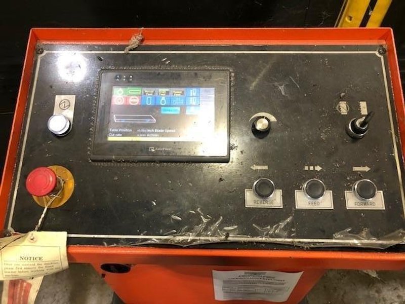 1100 X 1100 COSEN MODEL SV-1100 VERTICAL PLATE SAW