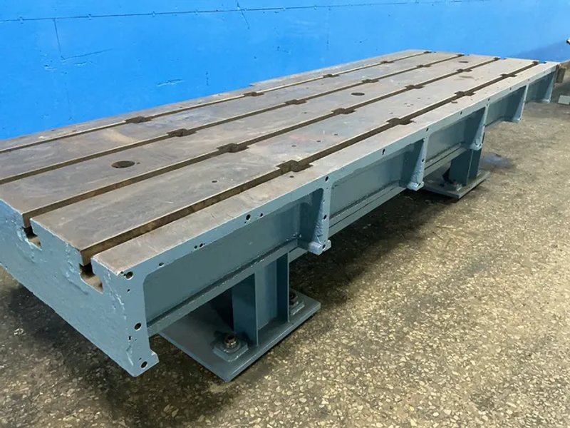 50” X 154” T-slotted Table