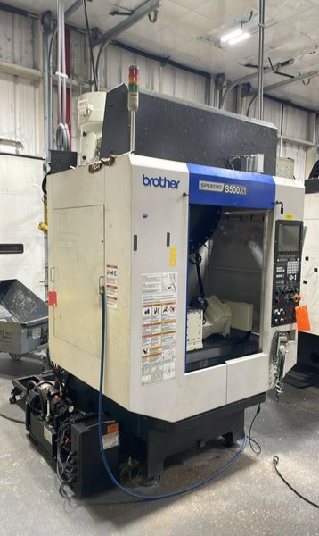 2018 Brother Speedio S500X1 Used 5-Axis CNC Vertical Machining Center For Sale