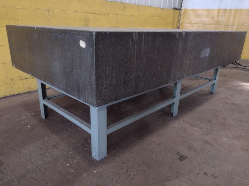 8' X 4' X 14" CHALLENGE PRECISION LAYOUT INSPECTION GRANITE TABLE: STOCK #23804