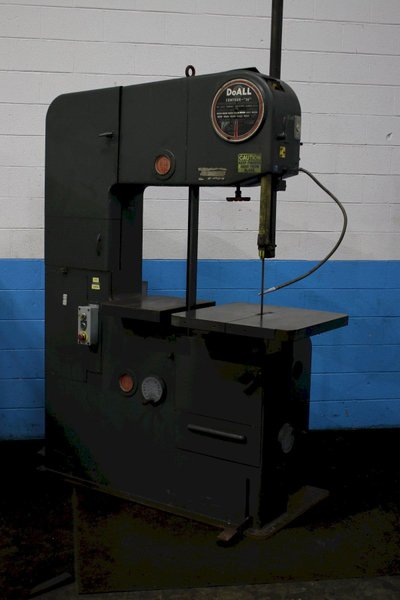 36" DOALL EXTRA HIGH VERTICAL BAND SAW: STOCK #76206