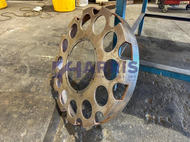 USED, 30" GIDDINGS &amp; LEWIS (DAVIS) FACING HEAD