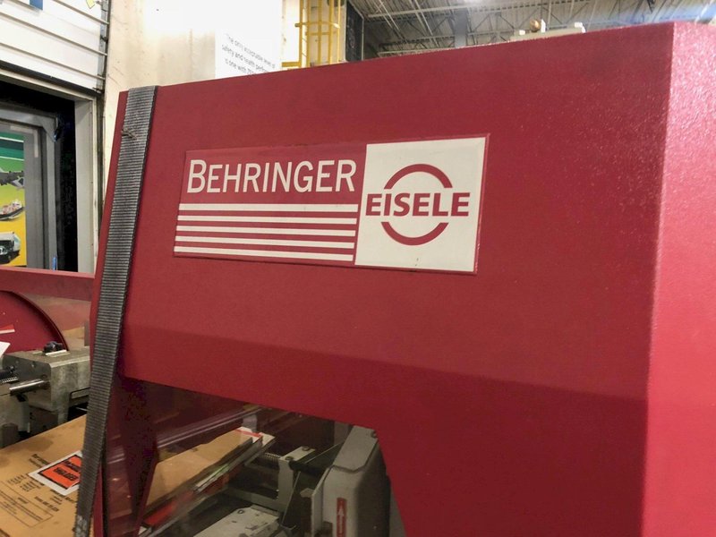 7.8" X 3.9" BEHRINGER  CNC AUTOMATIC MITER CIRCULAR COLD SAW STOCK# 1989