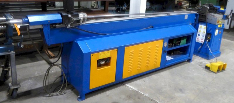 2-1/2" Ercolina Rotary Draw Mandrel Bender, Programmable, 10' Mandrel Table, 2006, Excellent