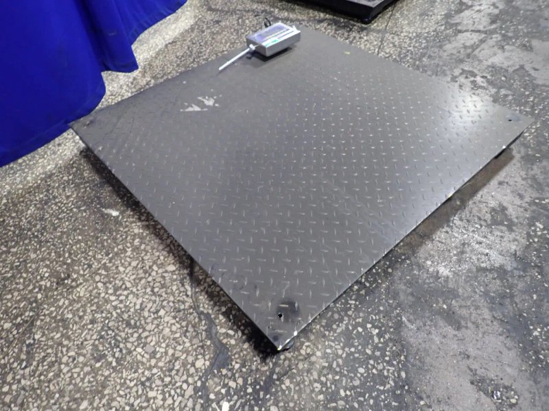 Industrial Scales  5000 Lbs / 48" X 48" Digital Floor Scale  - Lp760-4x4