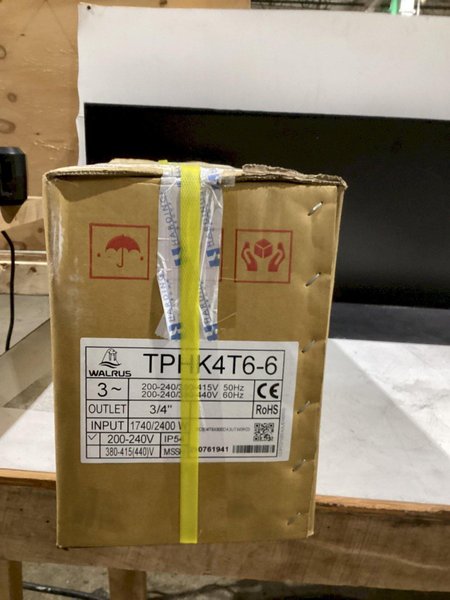 WALRUS PUMP TPHK4T6-6 NEW