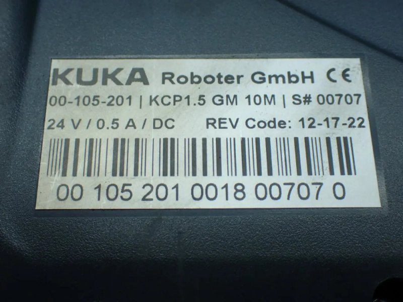 Kuka Roboter Teach Pendant - 00-105-201