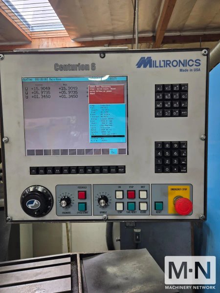 Milltronics Partner 4S Vertical Mill, 2009