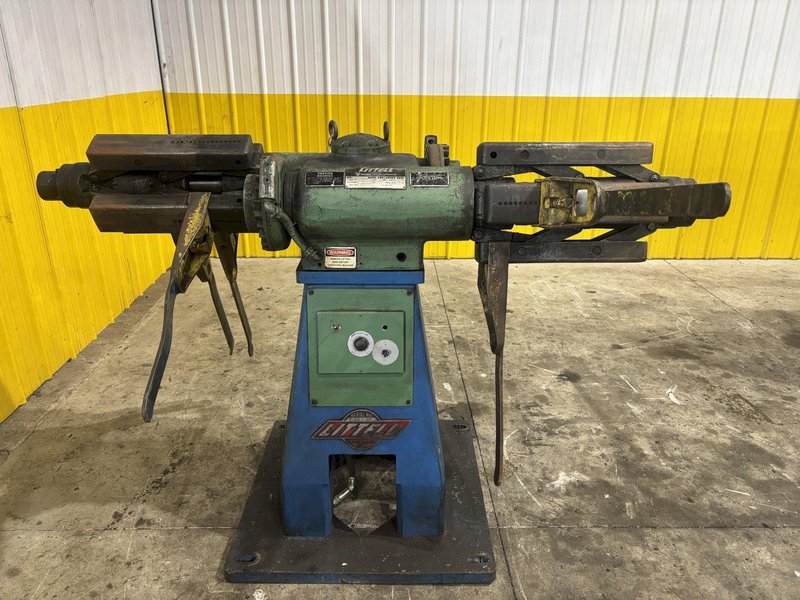 2,000 LBS X 12" LITTELL MODEL #20-12 DOUBLE END PULL OFF UNCOILER COIL REEL: STOCK #23712
