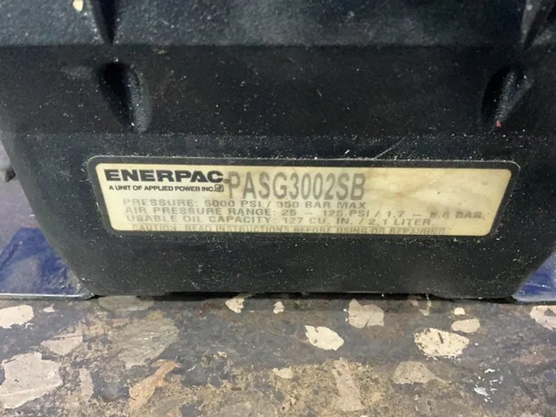 Enerpac 5000 Psi / 350 Bar Turbo Ii Hydraulic Air Pump - Pasg3002sb