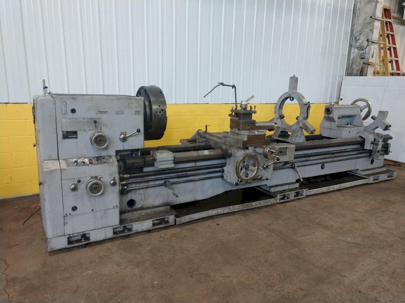 36" / 48" X 150" SIRCO MODEL PA-36 GAP ENGINE LATHE, 5.5" HOLE: STOCK #12424