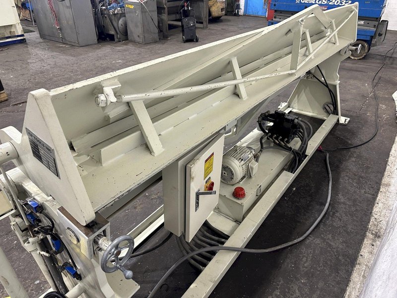 10' X 14 GA BIRMINGHAM HYDRAULIC BOX &amp; PAN FINGER BRAKE: STOCK #77932