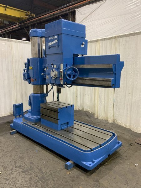 5' X 11" GIDDINGS &amp; LEWIS CHIPMASTER RADIAL ARM DRILL: STOCK #80789