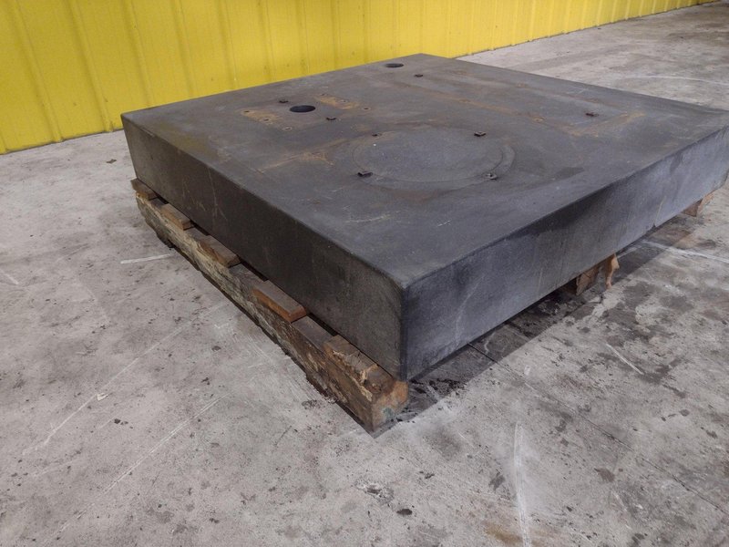 48" X 48" X 8" TIMKEN BEARING GRANITE TABLE: STOCK #22835