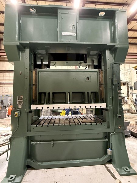 300-ton Minster E2-300-84-48 Hevi-Stamper Used Straight Side Stamping Press For Sale, Year 1981