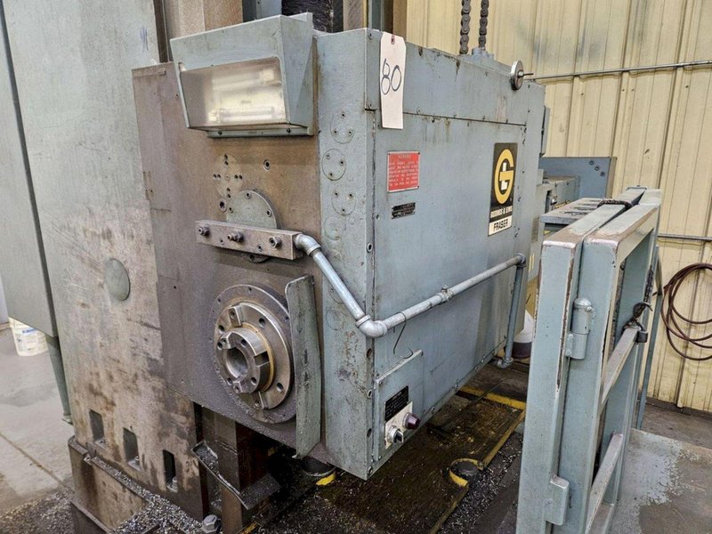 6" GIDDINGS &amp; LEWIS CNC HORIZONTAL BORING MILL. STOCK #0239525