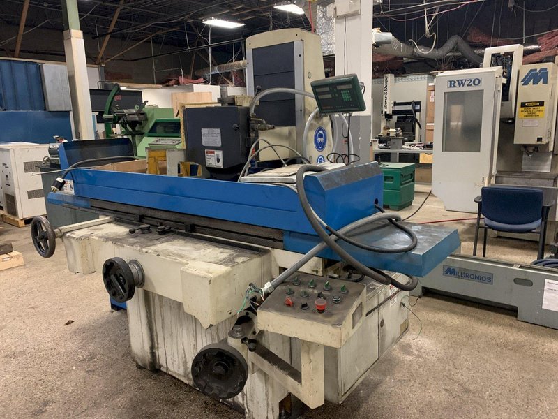 14" x 40" (12" x 27-1/2") KNUTH Hydraulic Surface Grinder Model HFS 40100, S/N 2365.