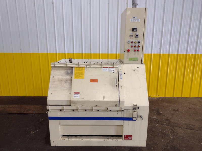 SINTOBRATOR MODEL #EC-2-P-008 CAROUSEL TYPE TUMBLING FINISHER: STOCK #18784