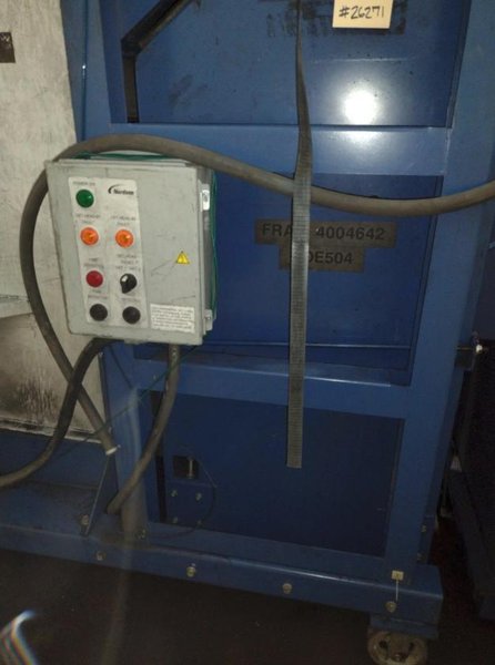 NORDSON POWDER COAT PAINT SYSTEM WITH FEEDER &amp; I-CONTROL. STOCK # 0985326