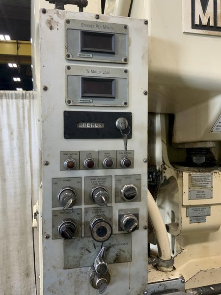 60 TON MINSTER MODEL 6 SS FIXED BASE GAP FRAME PRESS: STOCK #81620