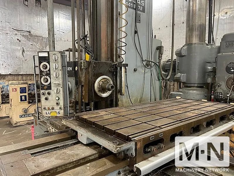 Lucas 441-72 Table Type Horizontal boring Mill