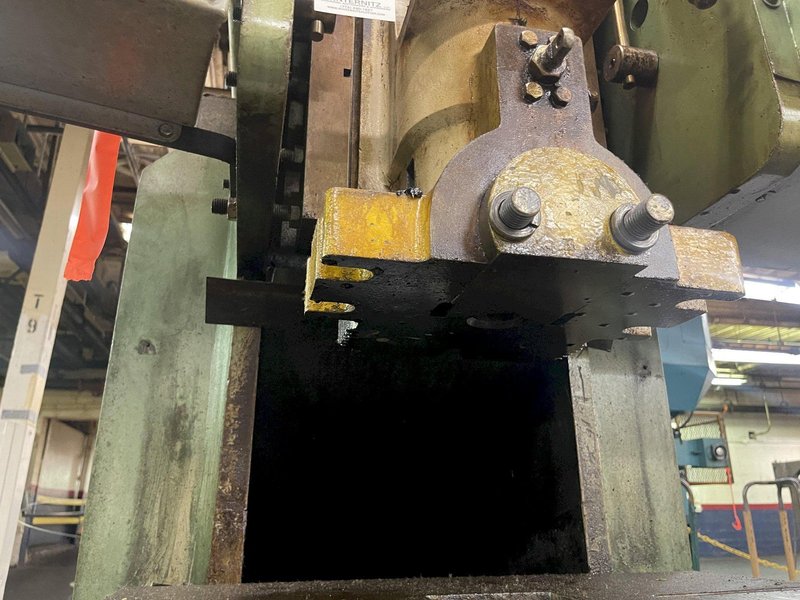 55 TON ROUSSELLE GAP FRAME SINGLE CRANK PRESS: STOCK #75358