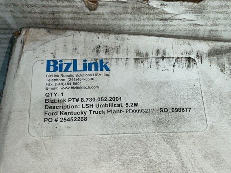 Bizlink 5.2m Lsh Umbilical Cables - 8.730.052.2001