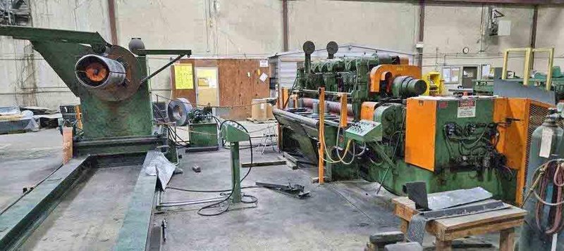 72" x 0.105" x 25,000# ROWE CUT TO LENGTH LINE STOCK# 3854