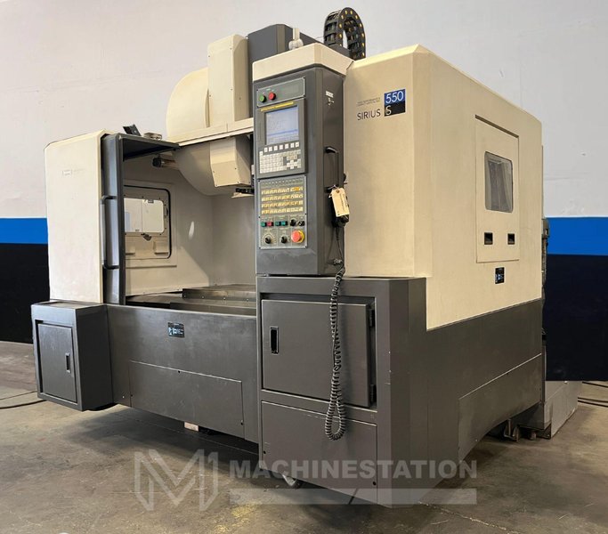Hwacheon Sirius 550 CNC Vertical Machining Center – 10,000 RPM Mill