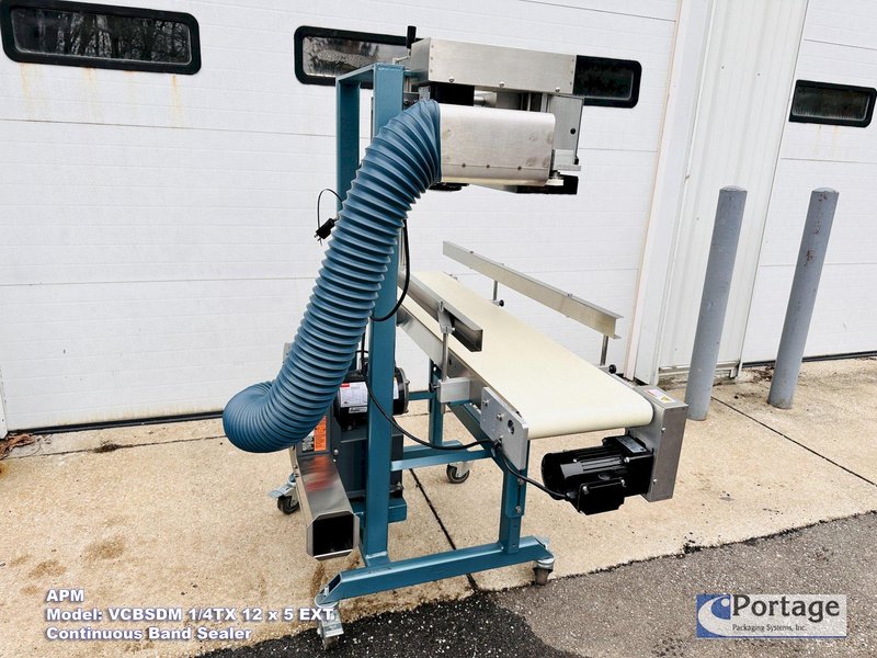 APM VCBSDM-1/4TX 12 x 5EXT  ||  Continuous Horizontal Band Sealer