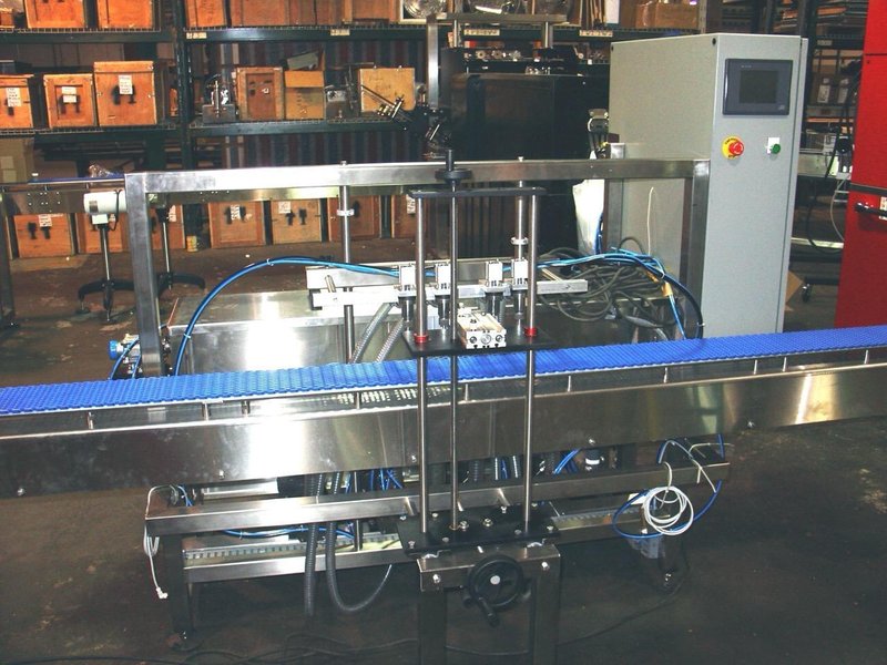 A Packaging Systems Fully Automatic Filling and Labeling Line for Shampoo Bottles, 2009