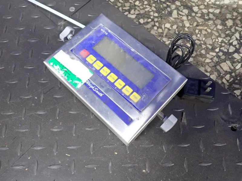 Industrial Scales  5000 Lbs / 48" X 48" Digital Floor Scale  - Lp760-4x4