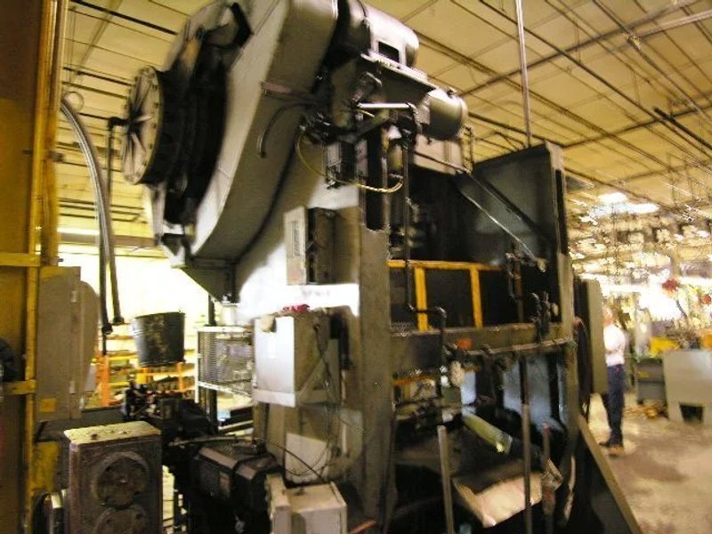 BLISS 100 TON DOUBLE CRANK GAP PRESS, STOCK# 12664J