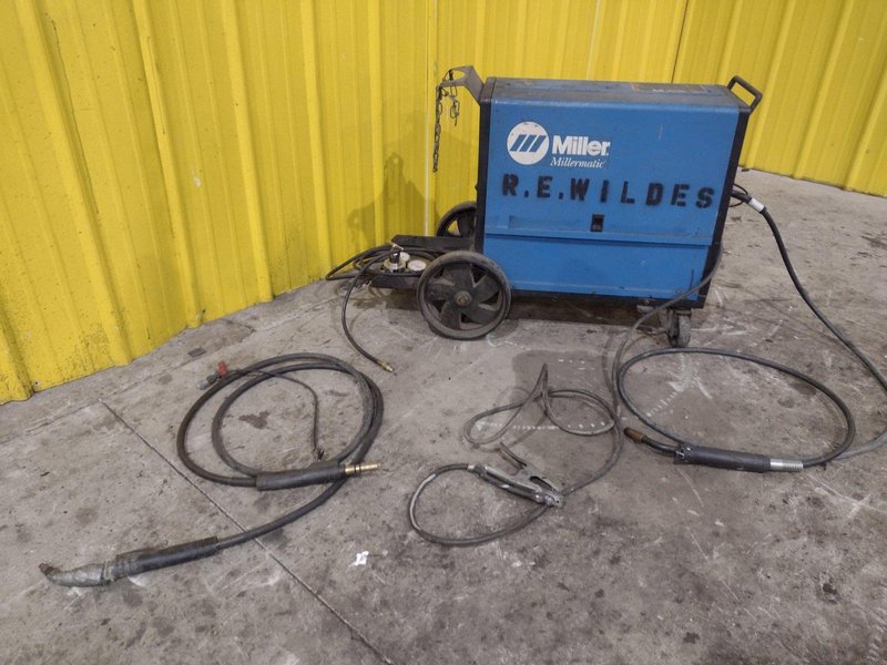 1 PHASE MILLER MODEL MILLERMATIC 185 STOCK 903497 MIG WELDER: YOBRO #24382