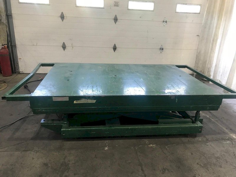 11,250 LB SALVAGNINI HYDRAULIC LIFT TABLE STOCK # 3099