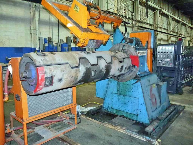 20,000# x 72" Progressive Uncoiler