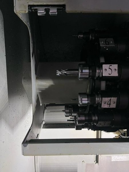 Tsugami VA 2 VMC, 2015 – 30k Spindle, Fanuc OiMD Control, Renishaw Probe, Rigid Tapping, Low Hours,  Very Clean