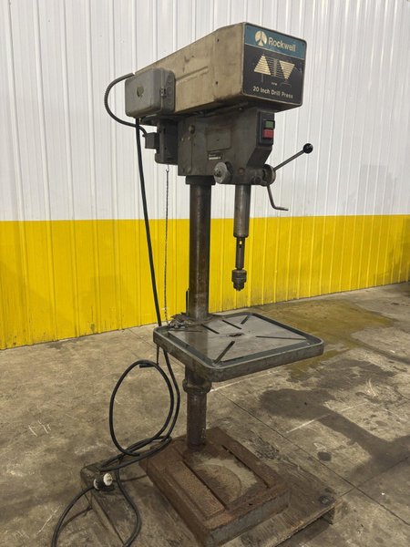 20" ROCKWELL MODEL #72 6X0 SINGLE SPINDLE DRILL: STOCK #22920