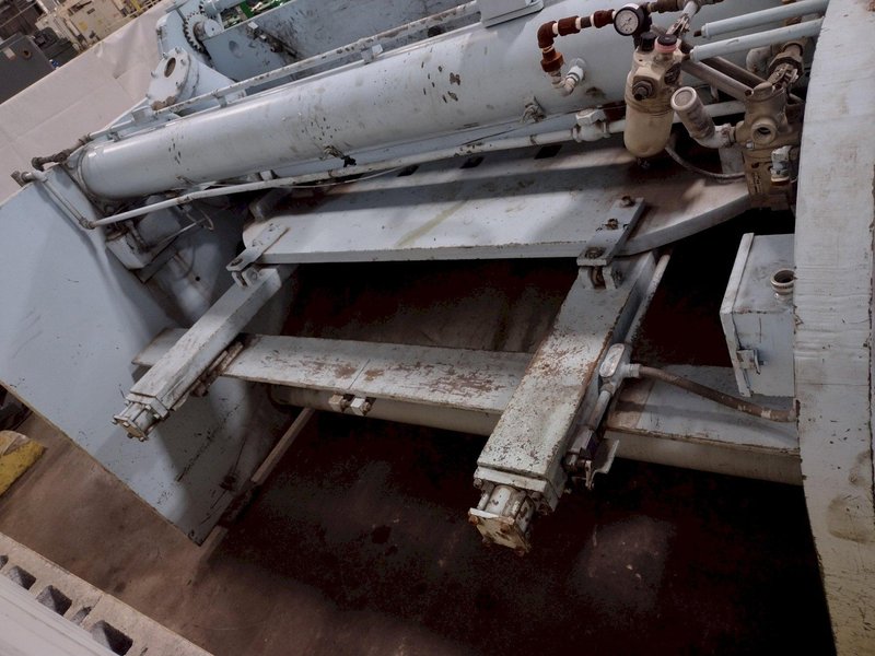 8' X 3/8" HERR-VOSS MODEL #0608 POWER SQUARING SHEAR: STOCK #15326