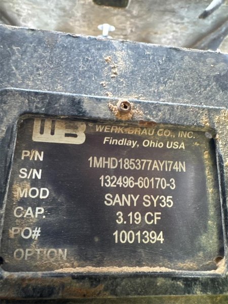 2025 Sany SY35 SY0039CC72008