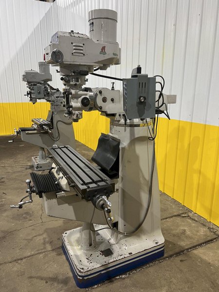 3 HP ACRA MODEL #AM-2V VERTICAL RAM TYPE KNEE MILL: STOCK #18827