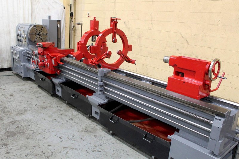 24" X 164" DAINICHI GAP BED ENGINE LATHE: STOCK # 73049