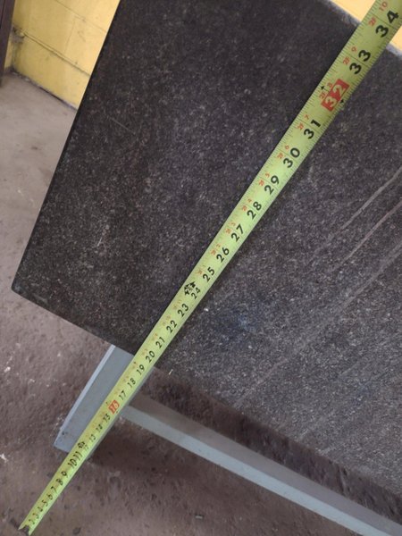 8' X 4' X 14" CHALLENGE PRECISION LAYOUT INSPECTION GRANITE TABLE: STOCK #23804