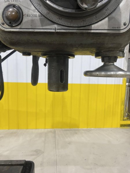 6' X 15" HELLER MODEL #RB50/1600 RADIAL DRILL: STOCK #20180