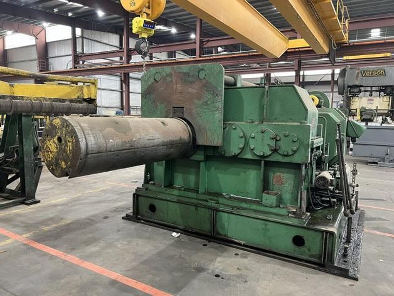 48" x .312" x 30,000# Loopco Slitting Line with 3 Heads and Banding Line Components (14299)