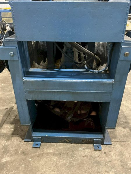 30" X 40" SELCO MODEL HSO-128A AUTO-TIE TOP LOADING HORIZONTAL HYDRAULIC BALER SYSTEM, W/ CONVEYOR &amp; DUMP HOPPER: YOBRO #26210