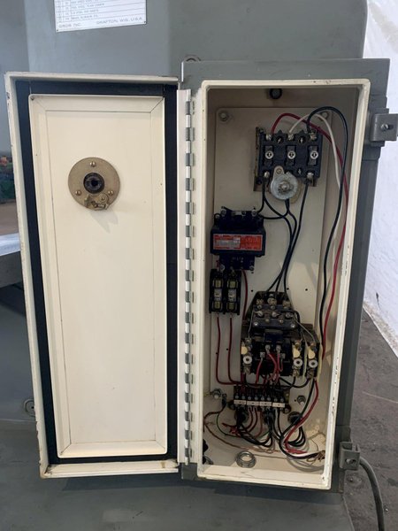 18" GROB FAB18 CONTINUOUS FILE MACHINE. STOCK # 0254724
