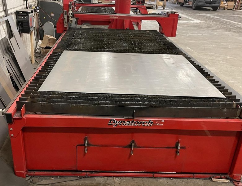 5′ x 10′ DynaTorch XLS Plasma Cutting Table, 2016 – 65 Amp Hypertherm Powermax 65