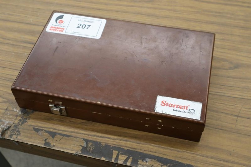 Starret Gage Block Set: .05 - 4" with Case- Auction Item
